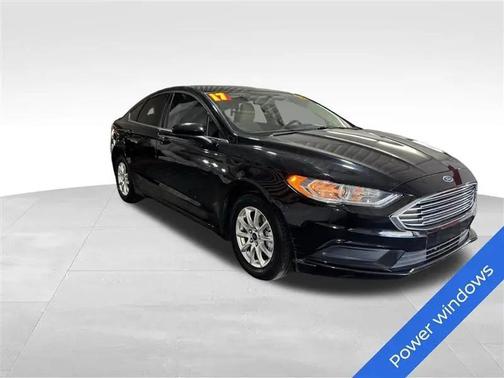 Shadow Black 2017 Ford Fusion S
