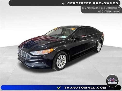 Shadow Black 2017 Ford Fusion S