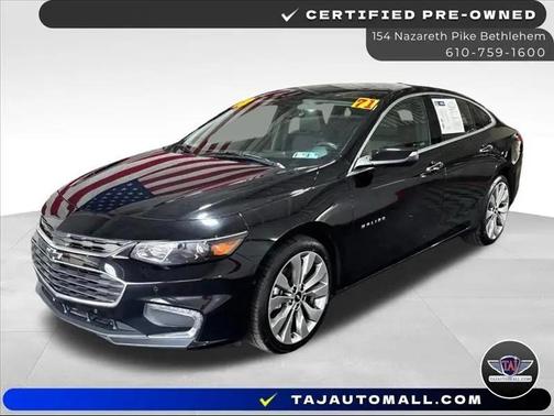 Black Metallic 2018 Chevrolet Malibu Premier