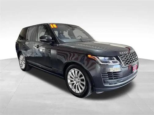 Gray 2018 Land Rover Range Rover 3.0L Turbocharged Diesel HSE Td6