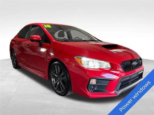 Pearl White 2018 Subaru WRX TR