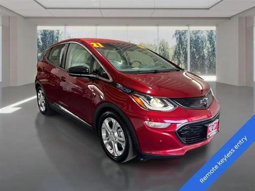 Cajun Red Tintcoat 2021 Chevrolet Bolt EV FWD LT