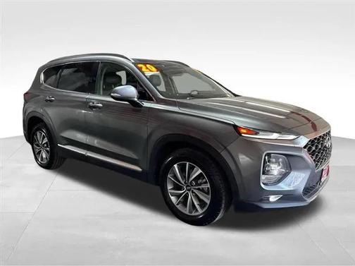Machine Gray 2020 Hyundai SANTA FE SEL 2.4