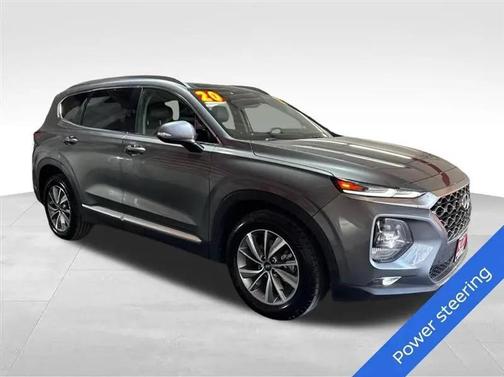 Machine Gray 2020 Hyundai SANTA FE SEL 2.4