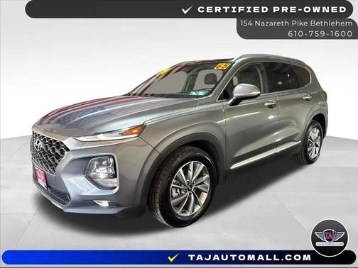 Machine Gray 2020 Hyundai SANTA FE SEL 2.4