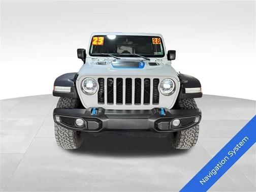 Bright White Clearcoat 2023 Jeep Wrangler 4xe Rubicon