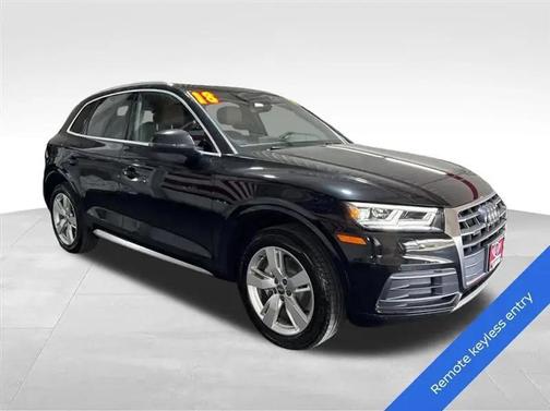 Black Metallic 2018 Audi Q5 2.0T Tech Premium