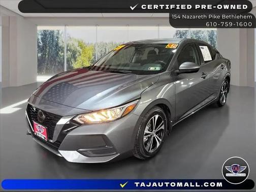 Gun Metallic 2023 Nissan Sentra SV