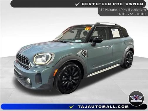 Sage Green Metallic 2021 MINI Countryman Cooper S ALL4