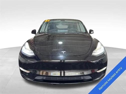 Solid Black 2021 Tesla Model Y Standard Range Rear-Wheel Drive