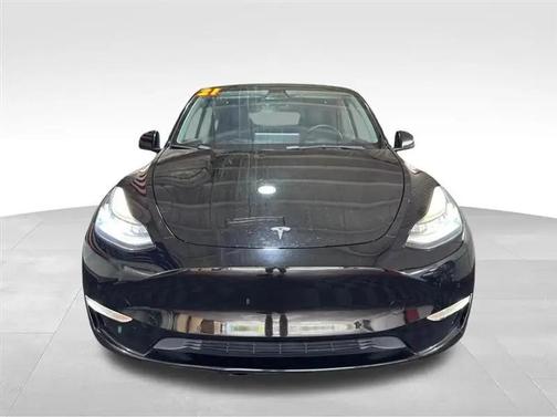 Solid Black 2021 Tesla Model Y Standard Range Rear-Wheel Drive