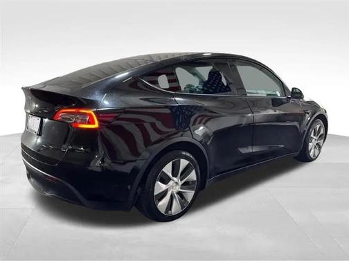 Solid Black 2021 Tesla Model Y Standard Range Rear-Wheel Drive
