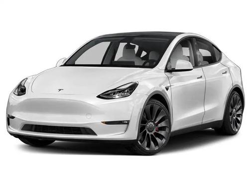 Solid Black 2021 Tesla Model Y Standard Range Rear-Wheel Drive