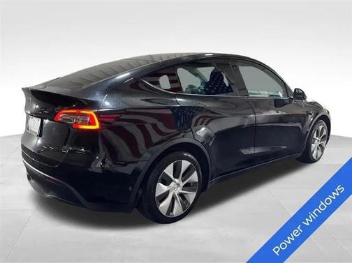 Solid Black 2021 Tesla Model Y Standard Range Rear-Wheel Drive