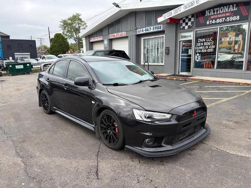 Black 2010 Mitsubishi Lancer Evolution SE