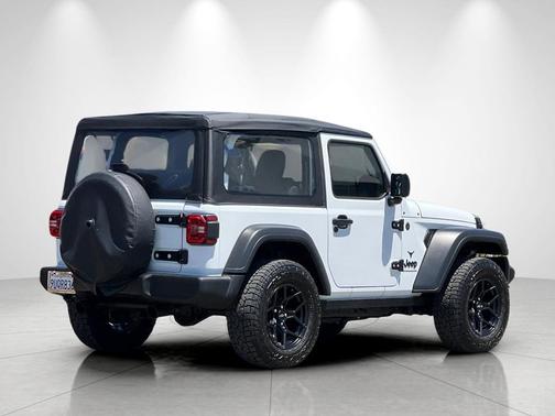 Bright White Clearcoat 2025 Jeep Wrangler Sport