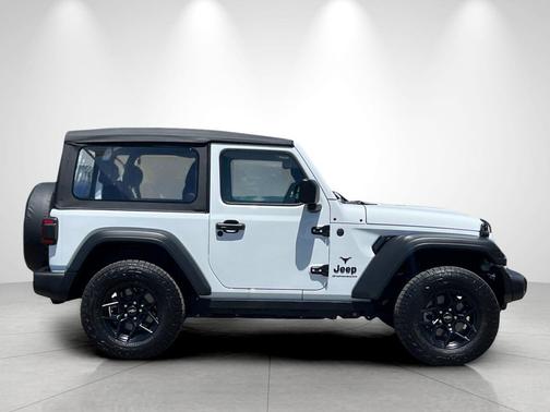 Bright White Clearcoat 2025 Jeep Wrangler Sport
