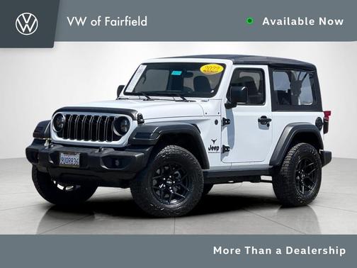 Bright White Clearcoat 2025 Jeep Wrangler Sport