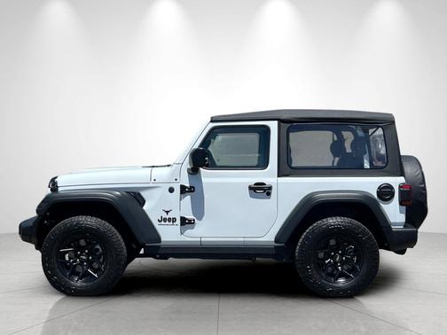 Bright White Clearcoat 2025 Jeep Wrangler Sport