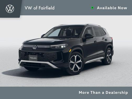 deep black pearl 2026 Volkswagen Tiguan 2.0T SE