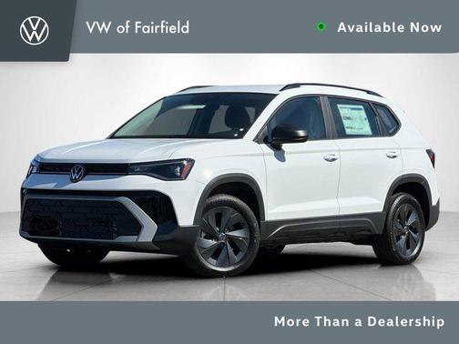 Pure White 2026 Volkswagen Taos S