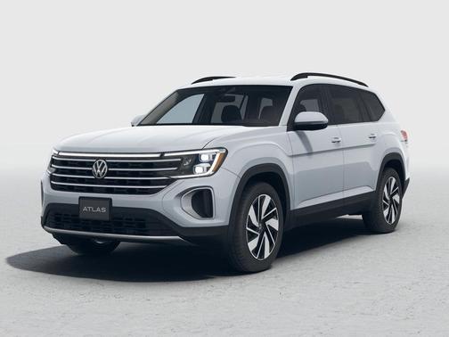 silver mist metallic 2026 Volkswagen Atlas 2.0T SE w/Technology