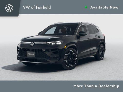 deep black pearl 2026 Volkswagen Tiguan 2.0T SEL R-Line 4MOTION