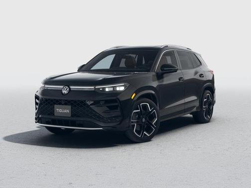 deep black pearl 2026 Volkswagen Tiguan 2.0T SEL R-Line 4MOTION