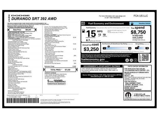 2021 Dodge Durango SRT 392 AWD