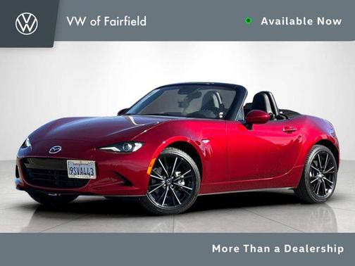 Soul Red Crystal Metallic 2025 Mazda MX-5 Miata Grand Touring