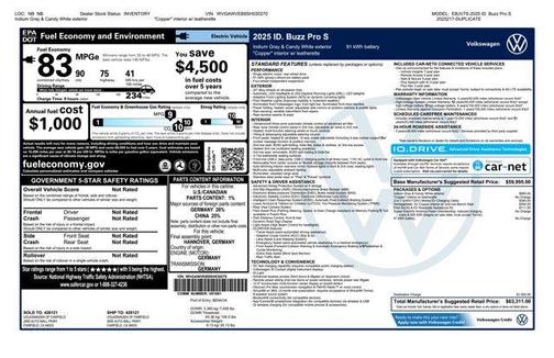 2025 Volkswagen ID. Buzz Pro S