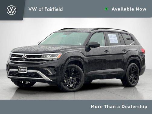 Deep Black Pearl 2023 Volkswagen Atlas 3.6L SE w/Technology
