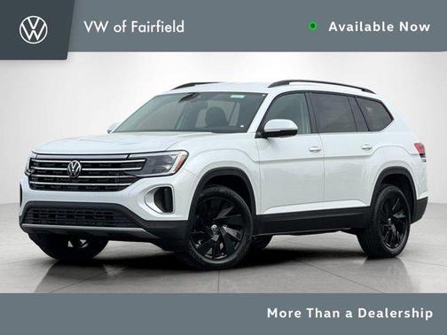 Opal White Pearl 2026 Volkswagen Atlas 2.0T SE w/Technology 4MOTION