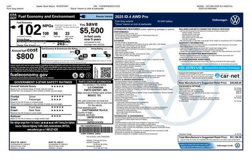 2025 Volkswagen ID.4 AWD Pro