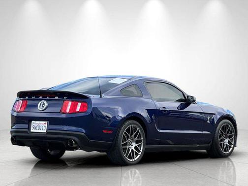 Blue 2011 Ford Shelby GT500 Base