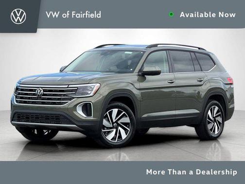 Avocado Green Pearl 2026 Volkswagen Atlas 2.0T SE w/Technology 4MOTION