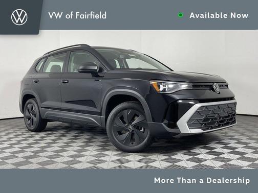 Deep Black Pearl 2025 Volkswagen Taos 1.5T S
