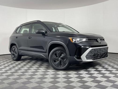 Deep Black Pearl 2025 Volkswagen Taos 1.5T S