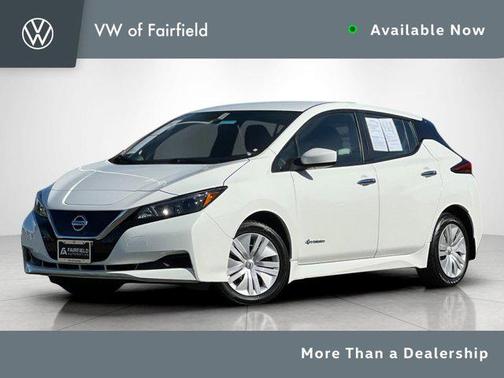 Glacier White 2019 Nissan Leaf S