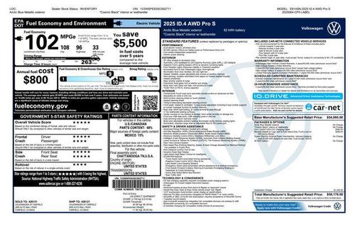 2025 Volkswagen ID.4 AWD Pro S