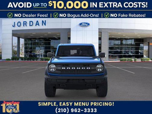 VELOCITY BLUE METALLIC 2026 Ford Bronco Big Bend