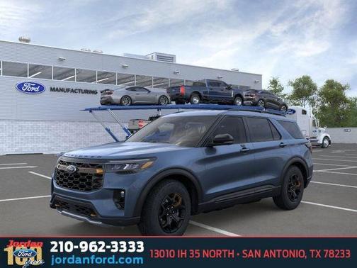 Vapor Blue Metallic 2026 Ford Explorer Tremor