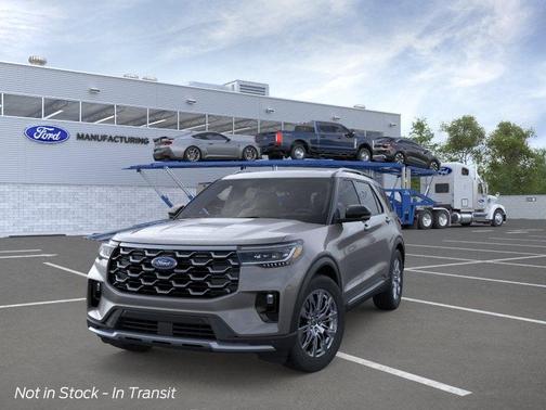 Carbonized Gray Metallic 2026 Ford Explorer Platinum