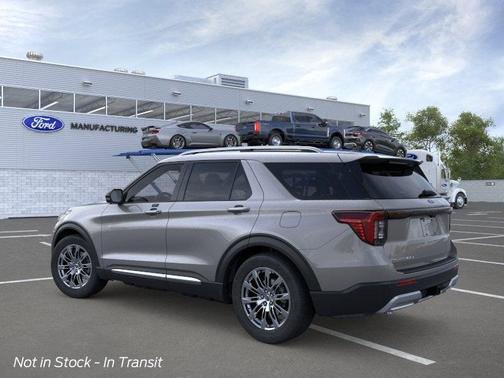 Carbonized Gray Metallic 2026 Ford Explorer Platinum