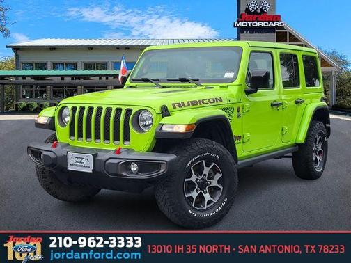 Limited Edition Gecko Clear Coat 2021 Jeep Wrangler Unlimited Rubicon
