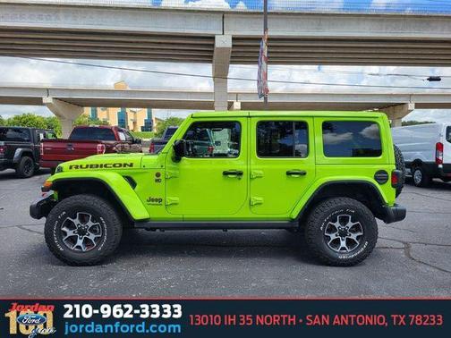 Limited Edition Gecko Clear Coat 2021 Jeep Wrangler Unlimited Rubicon