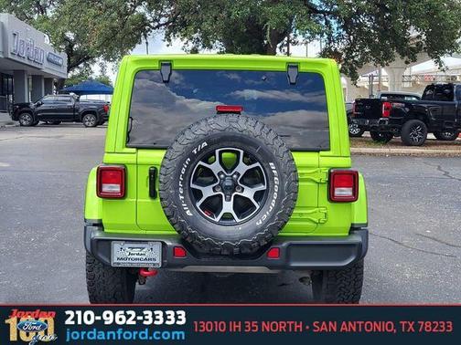 Limited Edition Gecko Clear Coat 2021 Jeep Wrangler Unlimited Rubicon