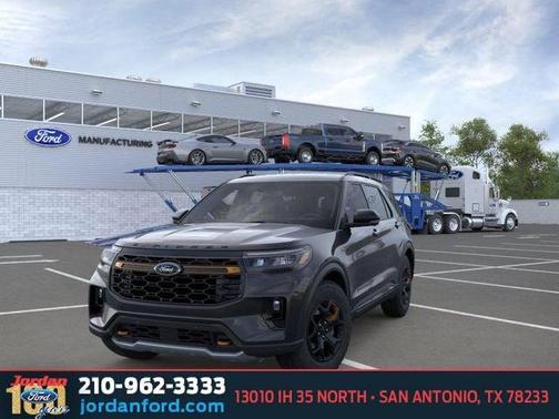 AGATE BLACK METALLIC 2026 Ford Explorer Tremor