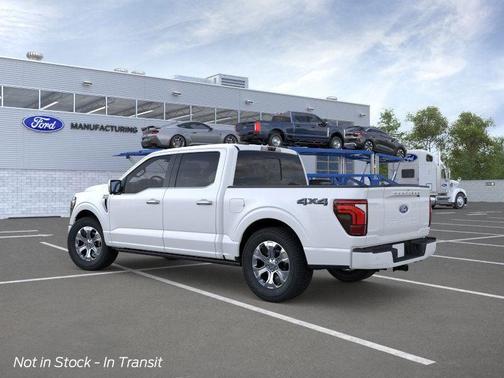 Star White Metallic Tri-Coat 2026 Ford F-150 Platinum