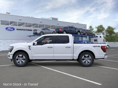 Star White Metallic Tri-Coat 2026 Ford F-150 Platinum